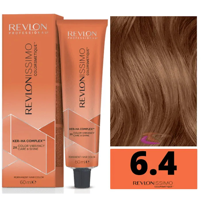 REVLON Revlon Revlonissimo Colorsmetique Haarfarbe 6,4 Dunkelblond Kupfer 60 ml Kosmetik