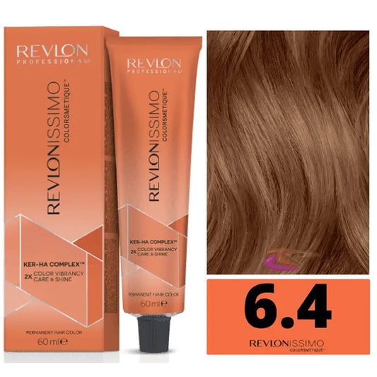 REVLON Revlon Revlonissimo Colorsmetique Haarfarbe 6,4 Dunkelblond Kupfer 60 ml Kosmetik