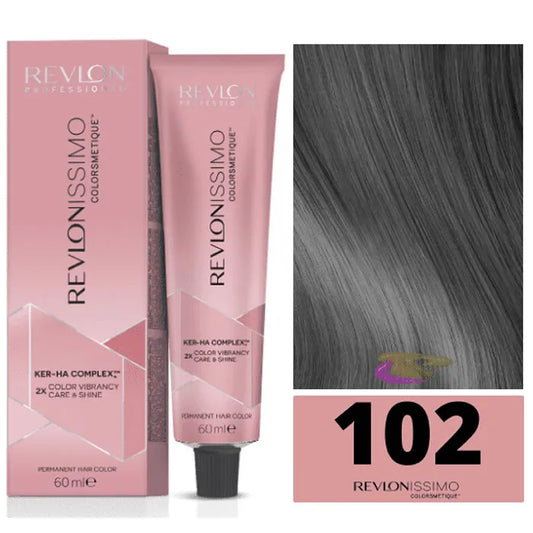 REVLON Revlon Revlonissimo Colorsmetique Satinescent Haarfarbe 102 Smoky Silber 60 ml Kosmetik