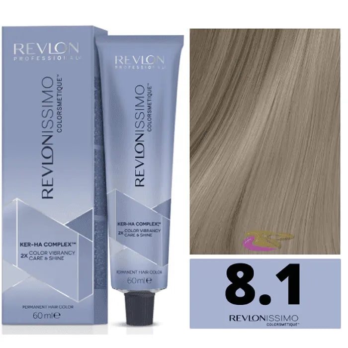 REVLON REVLON Revlonissimo Colorsmetique 8,1 Light Ash Blonde 60 ml Haarfarbe Kosmetik