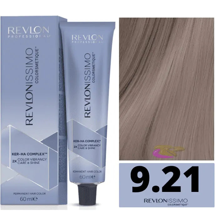 REVLON REVLON Revlonissimo Colorsmetique 9,21 Very Light Blonde Iris Ash 60 ml Haarfarbe Kosmetik