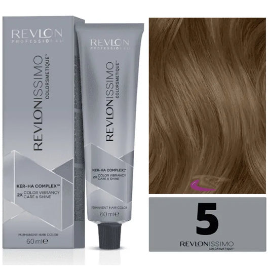 REVLON Revlon Revlonissimo Colorsmetique Haarfarbe 5 Light Brown 60 ml Augenbrauen-Make-up