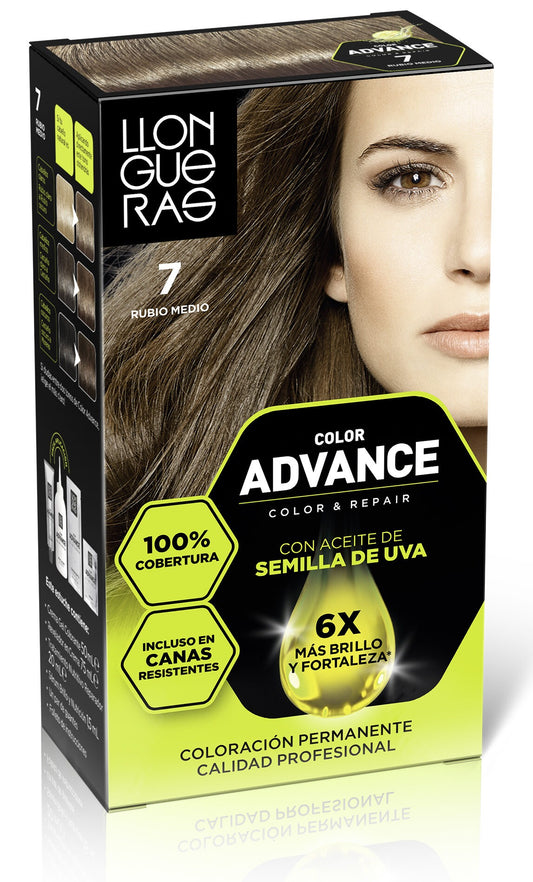 LLONGUERAS Color Advance Haarfarbe 2,10 Negro Azulado 1 Stück Kosmetik