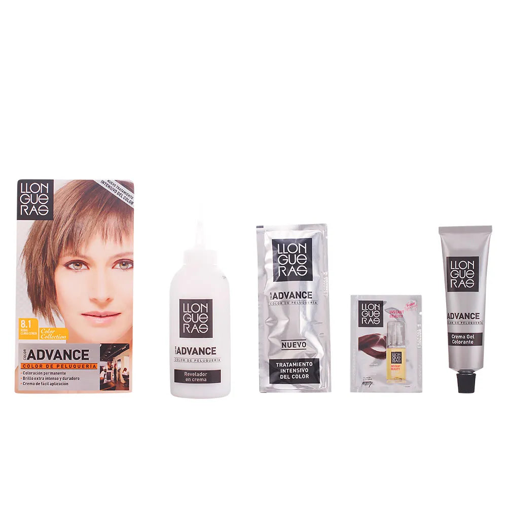 LLONGUERAS LLONGUERAS Color Advance Haarfarbe 8 Light Blond Cender Haarfärbemittel