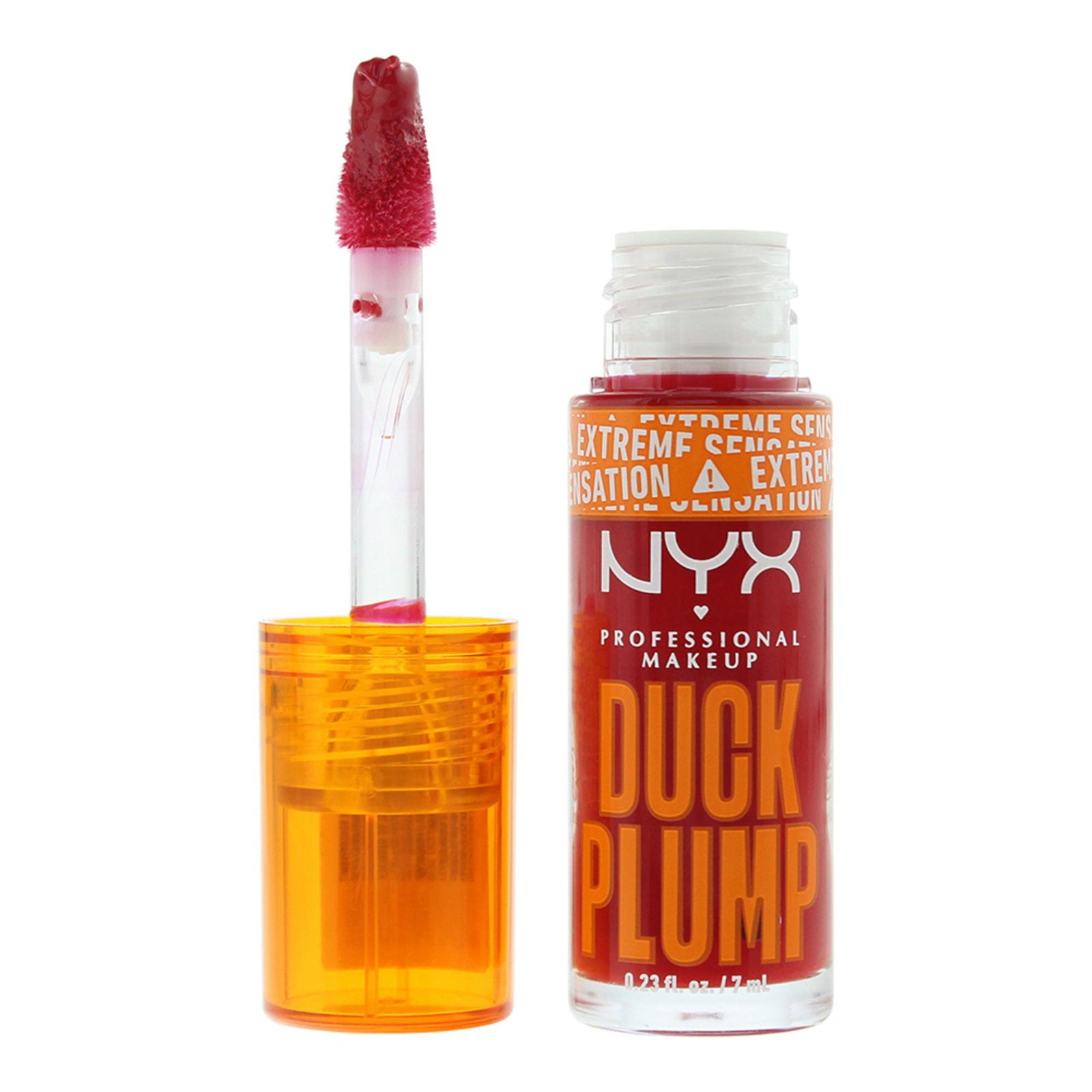 Nyx Nyx, Duck Plump, Vegan, Auffüllen, Lippenvergrößerer, 14, Halle der Flamme, 7 ml Regular