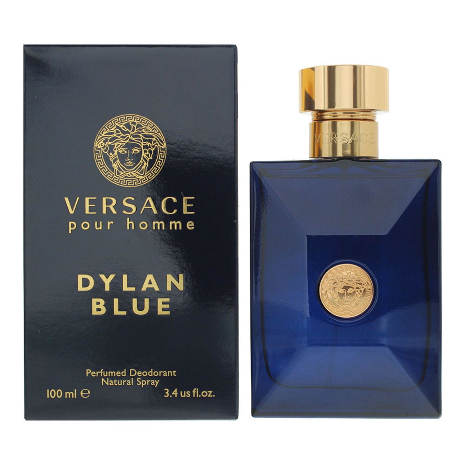 Versace Versace, Dylan Blue, 24h Schutz, Deodorant Spray, Für Männer, 100 ml Regular