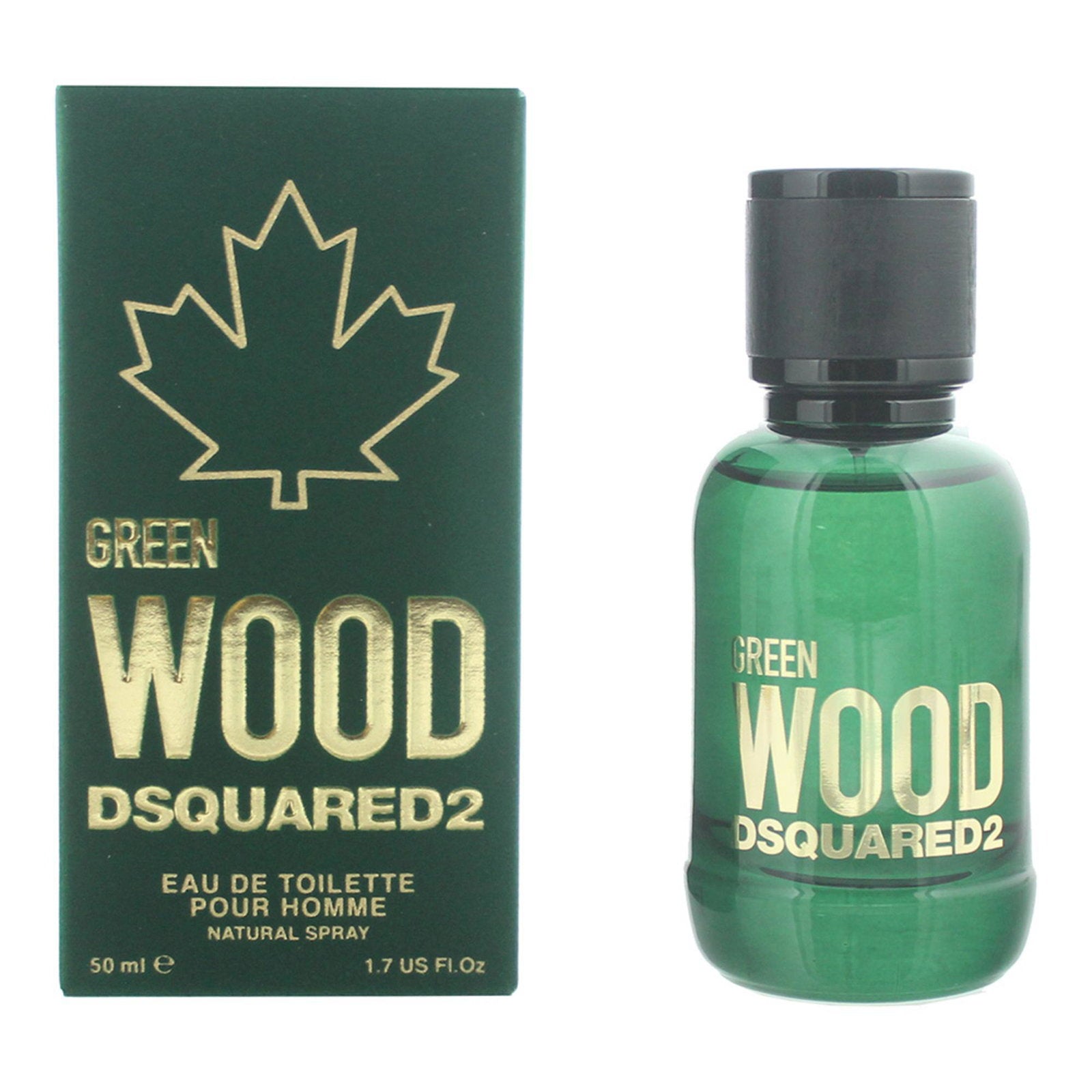 Dsquared 2 Dsquared 2, Green Wood, Eau De Toilette, For Men, 50 ml Regular