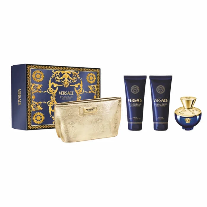 Versace Dylan Blue Pour Femme Eau De Parfum Spray 100ml Set 4 Artikel