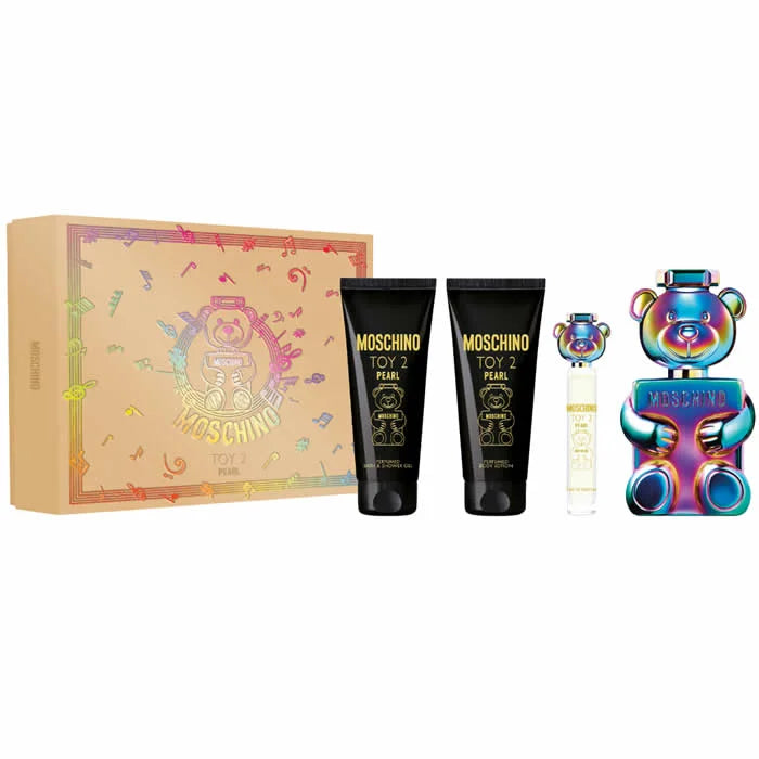 Moschino Toy 2 Pearl Eau De Parfum Spray 100ml Set 4 Artikel