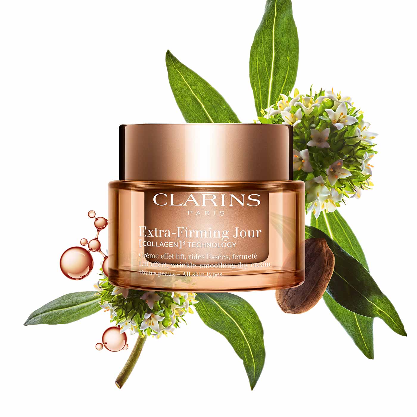 CLARINS Clarins Extra-Firming Day Set 50 ml 15 ml 3 ml Pflege Kosmetik