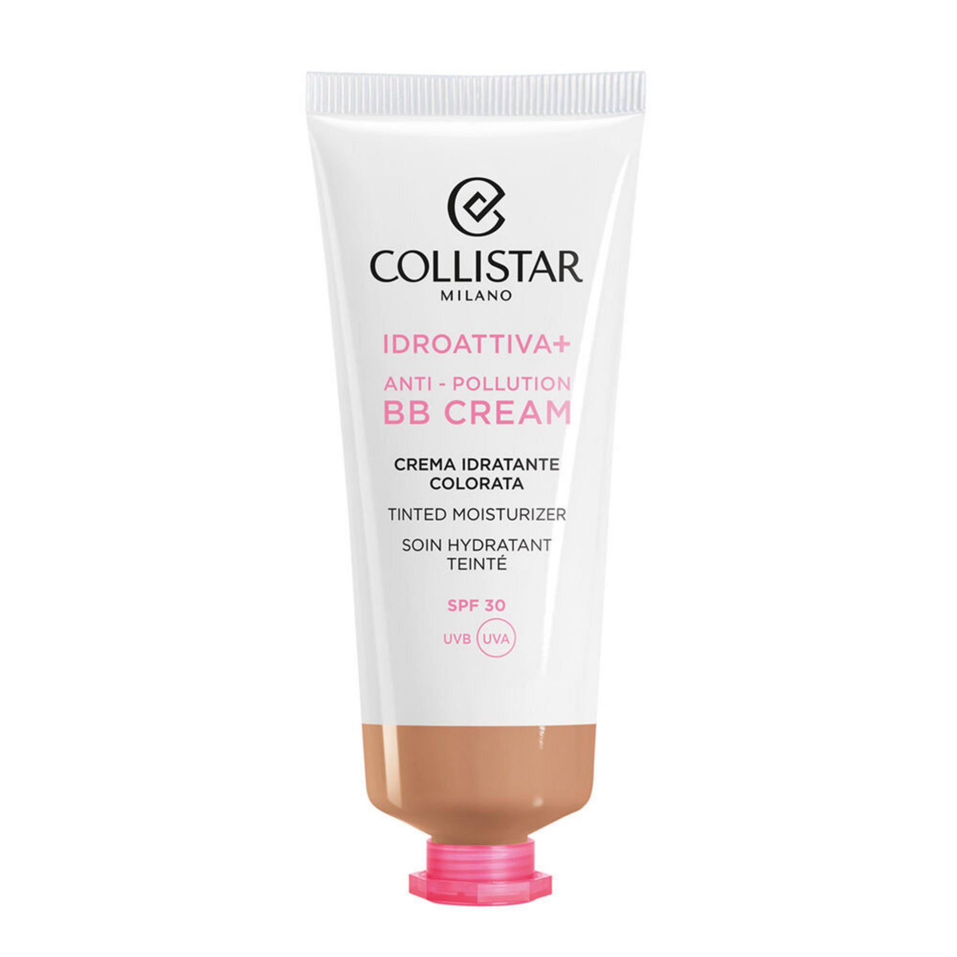 Collistar Collistar, Idro-Attiva+, Anti-Verschmutzung, BB-Creme, 3, Tief, SPF 30, 50 ml Regular