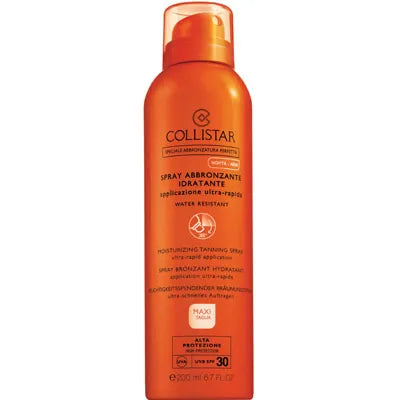 Collistar Perfect Tanning Bronzer Moisturizing Spray Spf30 200 ml