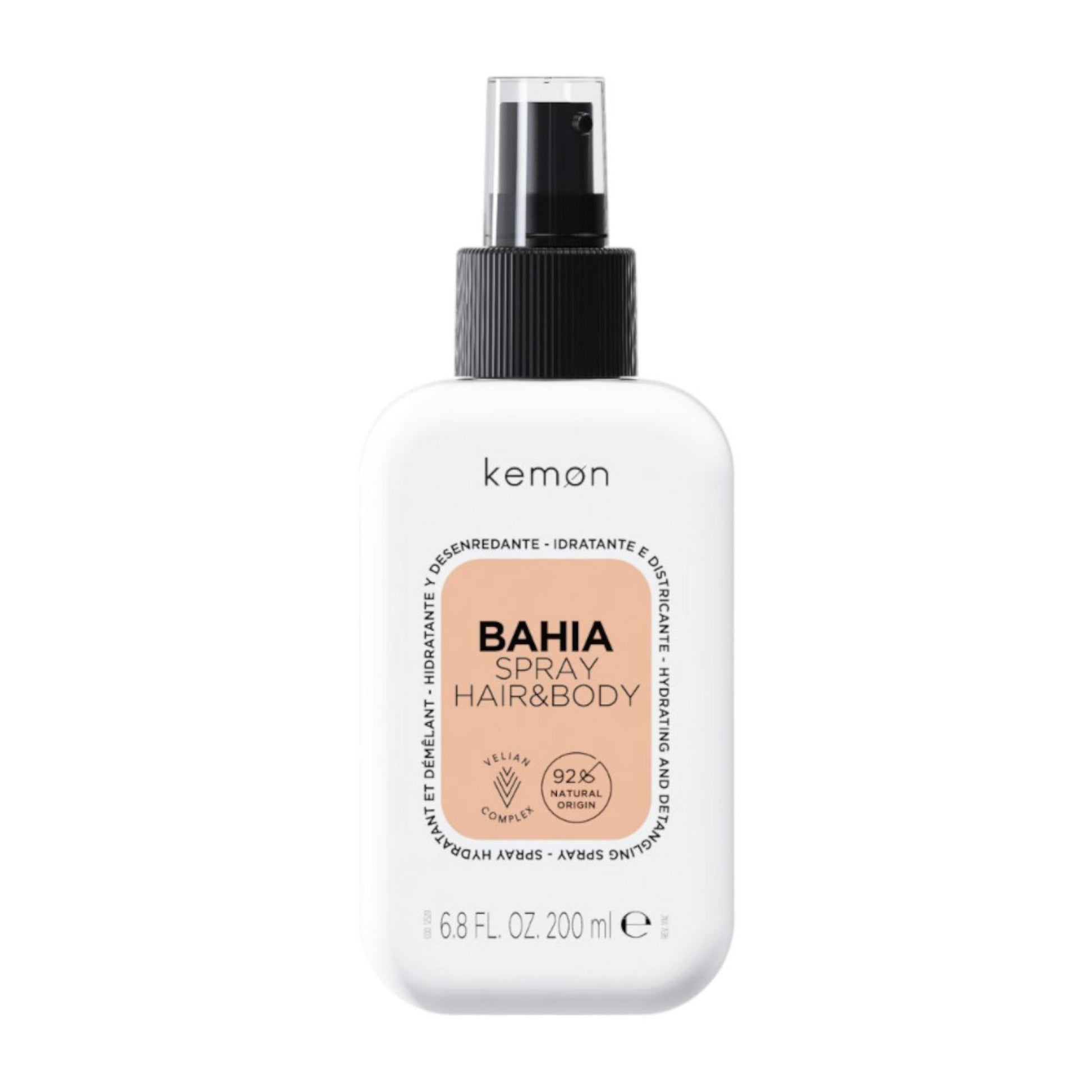 Kemon Kemon, BAHIA SPRAY, Haarspray Behandlung, Hydratisierend, 200 ml Regular