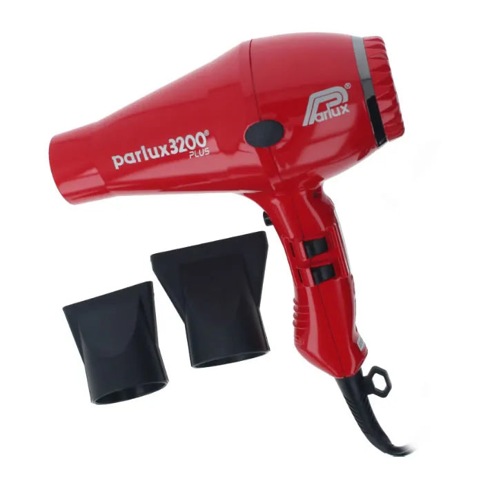 PARLUX PARLUX Haartrockner 3200 Compact Plus Rot kompakter Profi Föhn Haarpflege