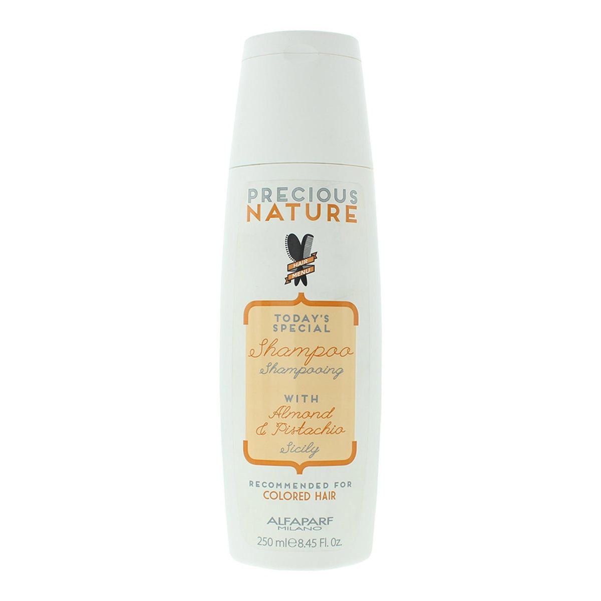 Alfaparf Alfaparf, Precious Nature Almond & Pistachio, Shampoo nach dem Färben, Farbschutz, 250 ml Regular