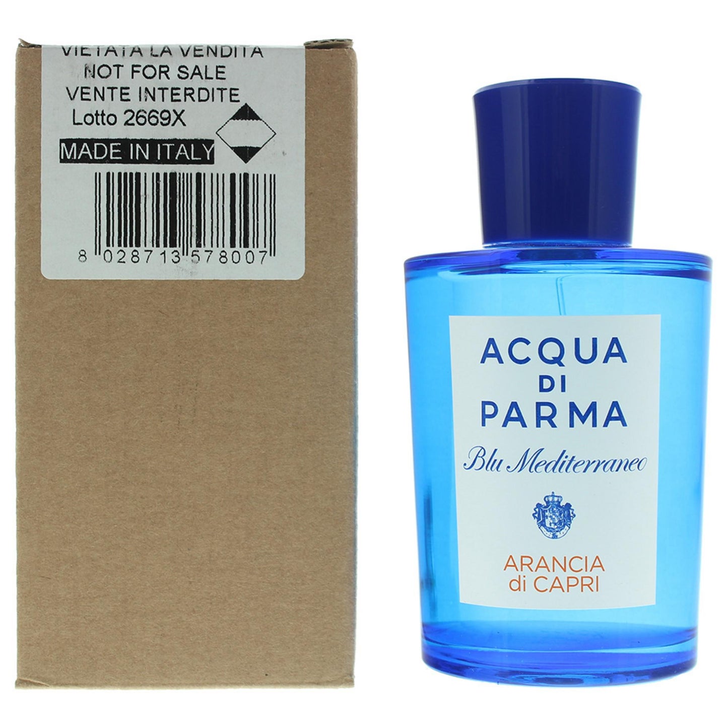 Acqua di Parma Blu Mediterraneo Arancia di Capri Eau de Toilette 150 ml Tester – Frischer Unisex-Duft