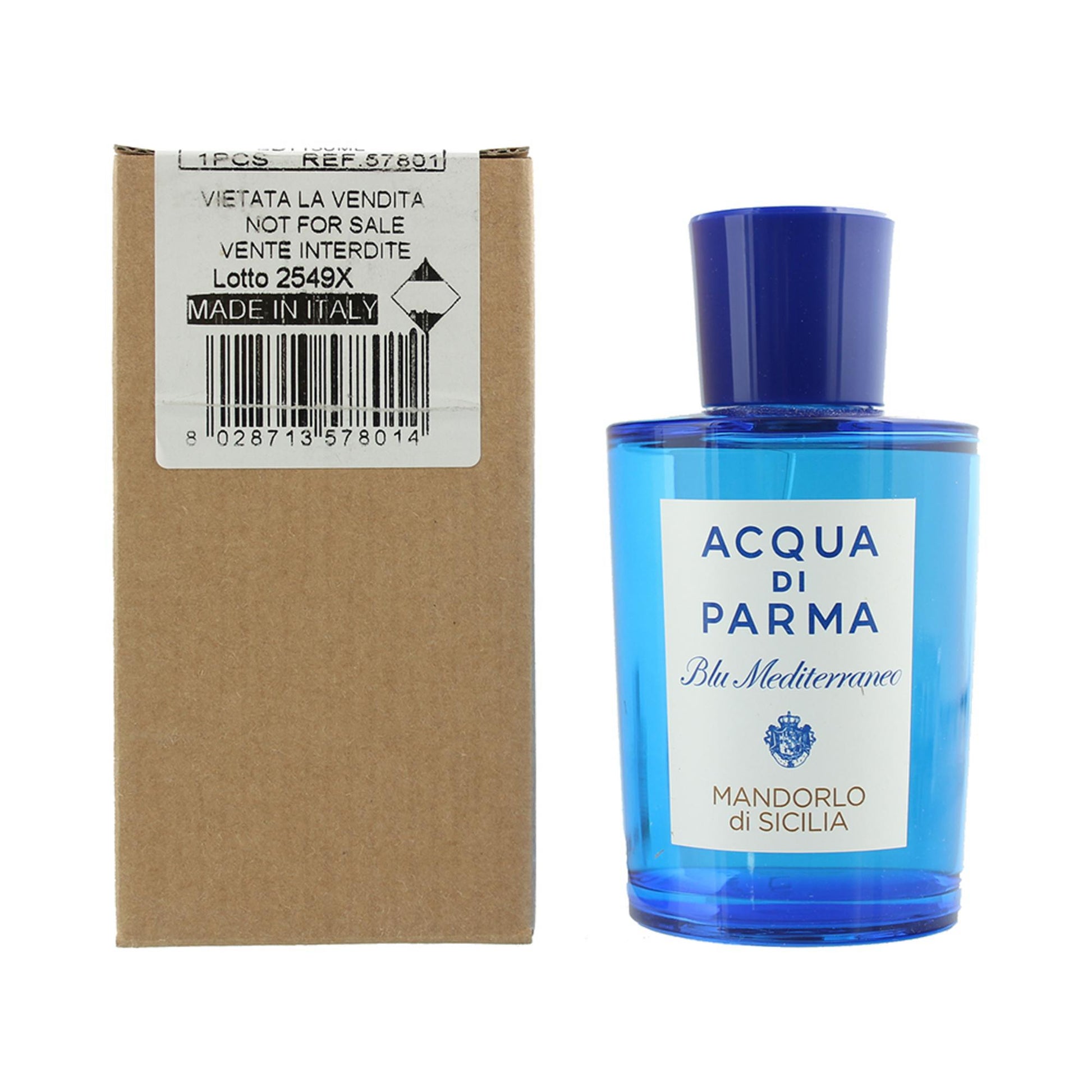 Acqua di Parma Acqua di Parma, Blu Mediterraneo - Mandorlo di Sicilia, Eau de Toilette, Unisex, 150 ml *Tester