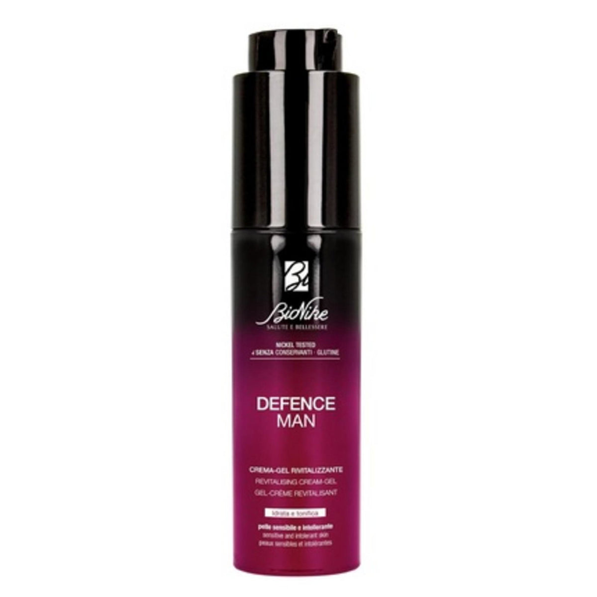 BioNike BioNike, Defence Man, Revitalisierung, Täglich, Gel-Creme, Für das Gesicht, 50 ml Regular