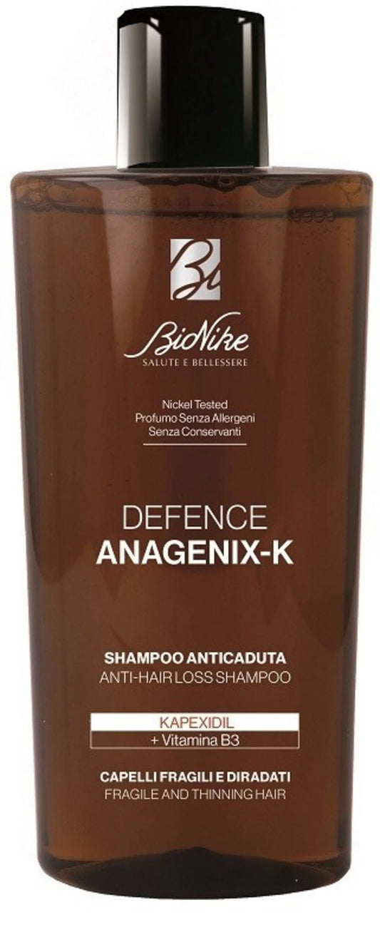 BioNike Haarshampoo BioNike, Defense Anagenix-K, Hair Shampoo, Anti-Hair Loss & Strengthening, 200 ml Regular