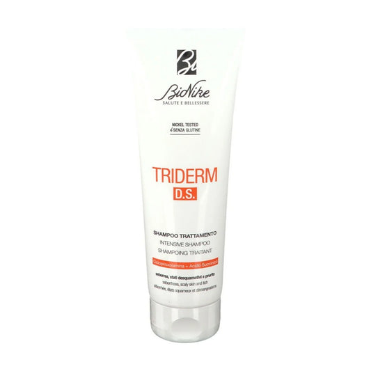 BioNike Haarbehandlung Shampoo BioNike, Triderm D.S, Hair Treatment Shampoo, Protects Skin From Irritation And Redness, 125 m