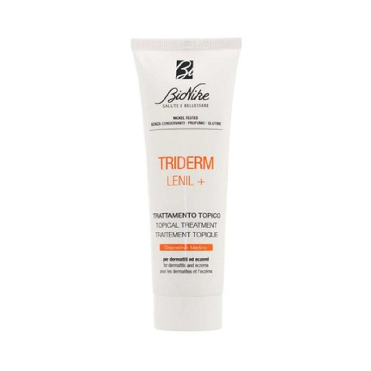 BioNike Lokale Behandlungscreme BioNike, Triderm Lenil+, Soothing & Anti-Redness, Day & Night, Local Treatment Cream, For Fac