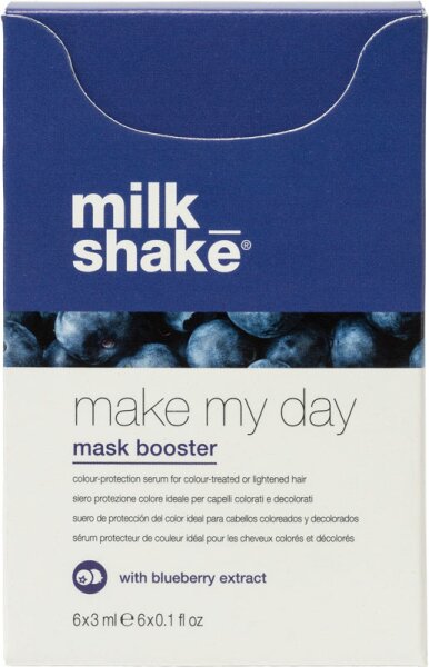 Milk Shake Setzen, Milk Shake, Make My Day, Blaubeere, Haarserum, Für Farbschutz, 6 stk, 3 ml Regular