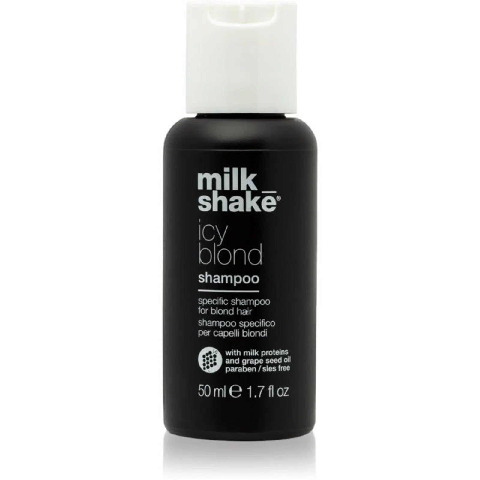 Milk Shake Milk Shake, Icy Blond, Parabenfrei, Haarshampoo, 50 ml Regular