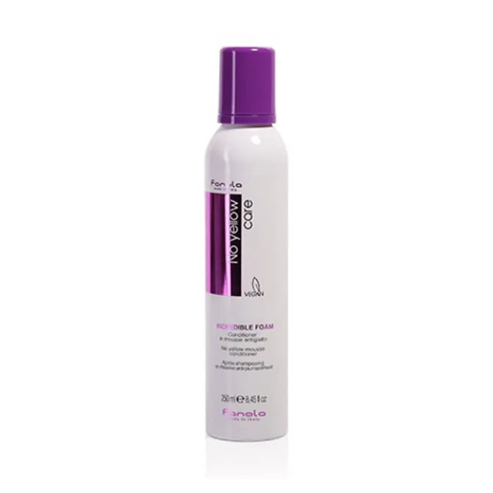 FANOLA No Yellow Mousse Conditioner 250 ml Conditioner für blondes Haar