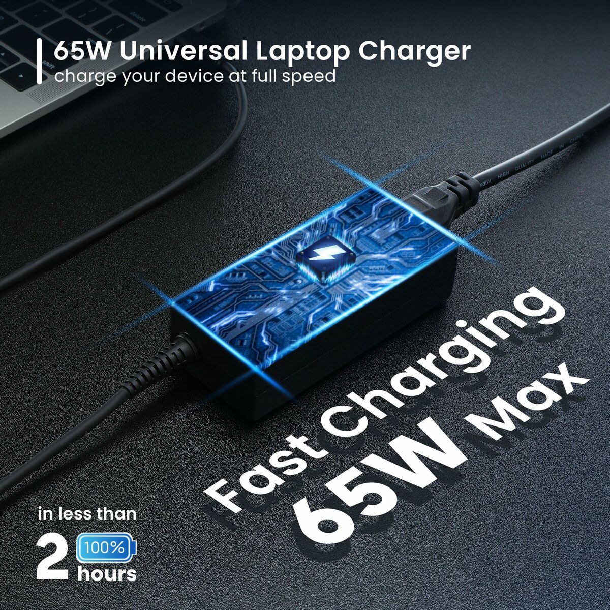 Ewent Laptopladekabel Ewent Ew3968 65 W