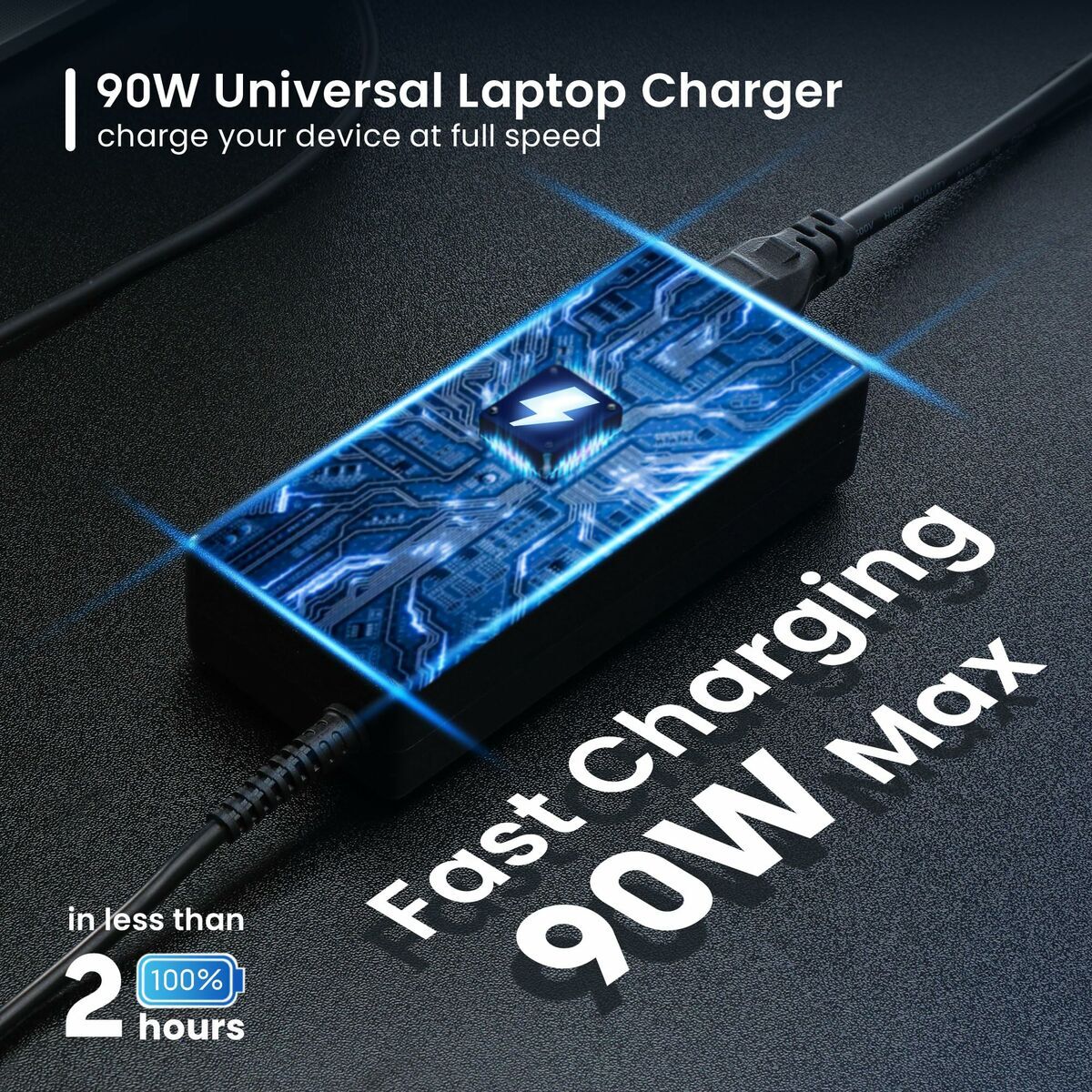 Ewent Laptopladekabel Ewent Ew3969 90 W