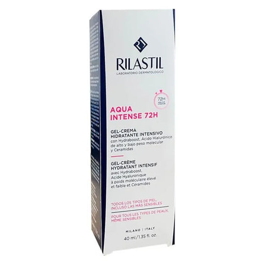 Rilastil Aqua Intense 72H Gel Intensive Moisturizing Cream 40 ml
