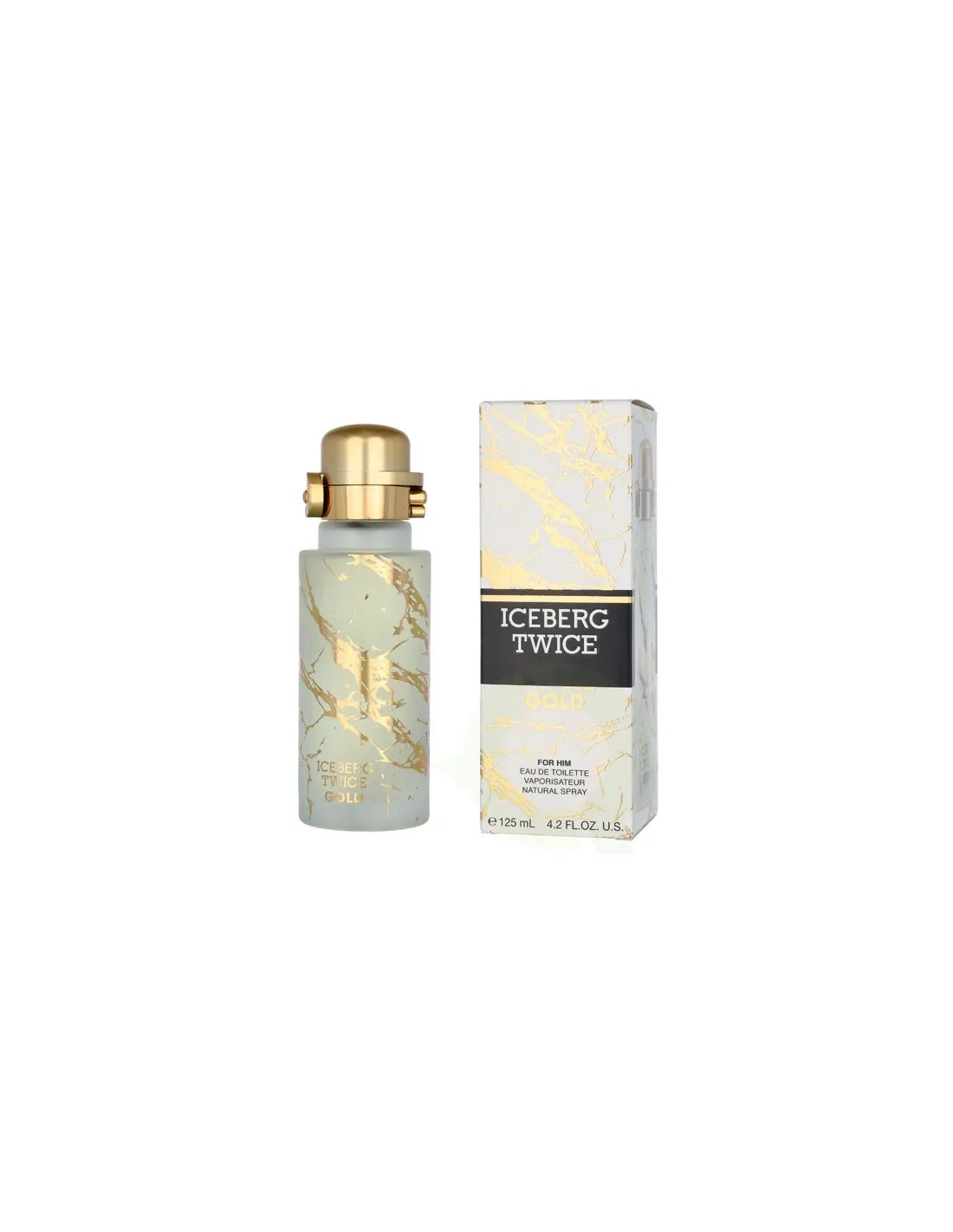 ICEBERG Twice Gold Men Edt Spray 125 ml Parfüm