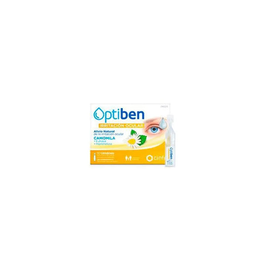 OPTIBEN Optiben Ojos Irritados 10 Ampullen für die Augenpflege