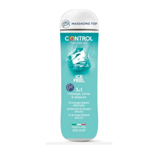 CONTROL CONTROL Moisturising Massage Gel Ice Feel 200 ml Feuchtigkeitsspendendes Massagegel Gesichtscreme