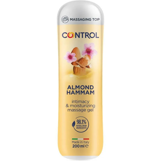 CONTROL CONTROL Mandelmilch-Massagegel 200 ml Massagegel mit Mandelmilch Kosmetik