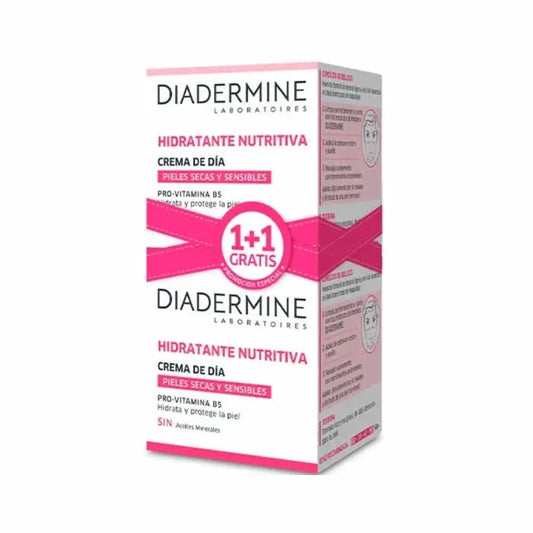 DIADERMINE Nourishing Moisturizing Tagescreme 50 ml Set 2 Stück