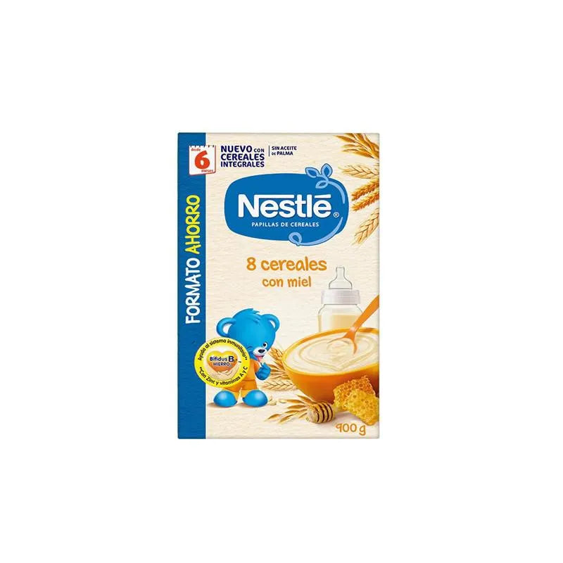 NESTLE Nestle Nestlé Papilla 8 Cereales Con Miel 6M 900 g Kosmetik