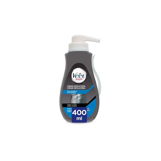 Veet Men Gel Crema Depilatoria Piel Sensible 400 ml