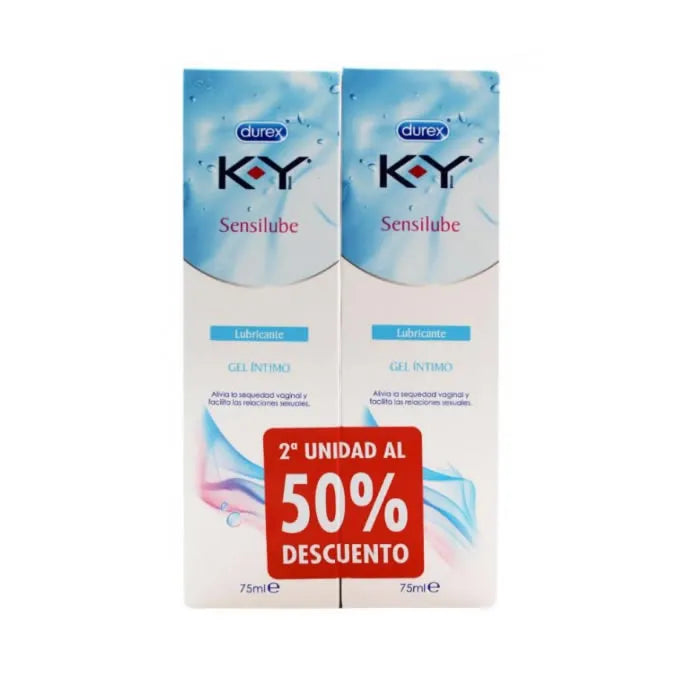 DUREX DUREX Sensilube KY Vaginal Schmiermittel 2 x 75 ml Gel zur vaginalen Anwendung Kosmetik