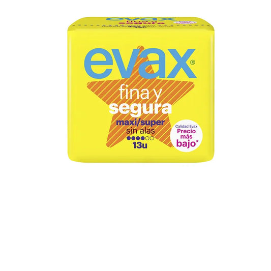 EVAX Fine And Safe Maxi 13Und Compresses Kosmetik
