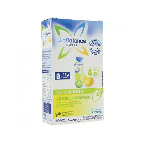 DIABALANCE Expert Zitronen-Glukose-Gel 4U Kosmetikgel