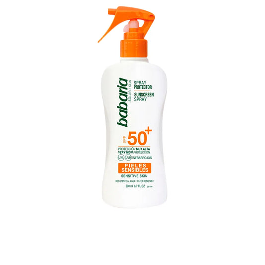 BABARIA BABARIA Sonnenschutz Spray SPF 50 für empfindliche Haut 200 ml Sonnencreme