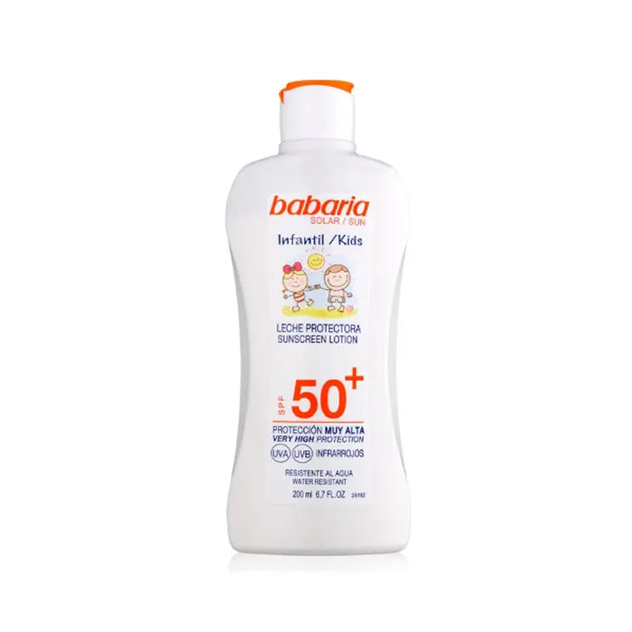 BABARIA BABARIA Sun Kids Sonnenschutzlotion SPF 50 Wasserfest 200 ml Bodylotion