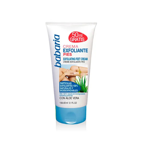 BABARIA BABARIA Peeling Fußcreme mit Aloe Vera 50 ml
