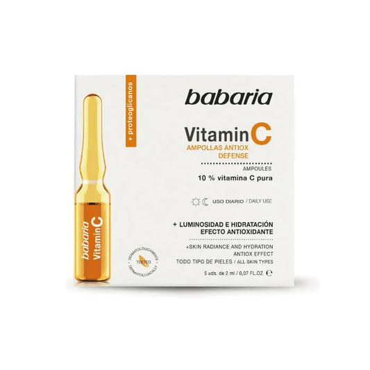 BABARIA Ampullen Vitamin C 5 Stück Gesichtspflege Kosmetik