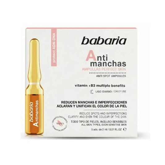 BABARIA Anti-Stain Ampullen 5 x 2 ml Hautpflege Serum