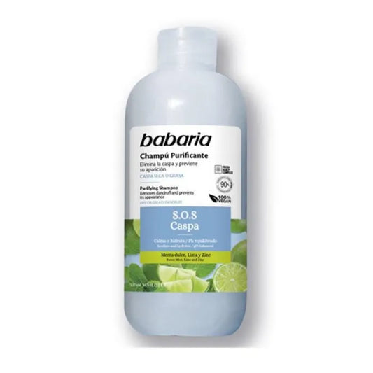 BABARIA SOS Schuppenreinigungsshampoo 500 ml Shampoo gegen Schuppen
