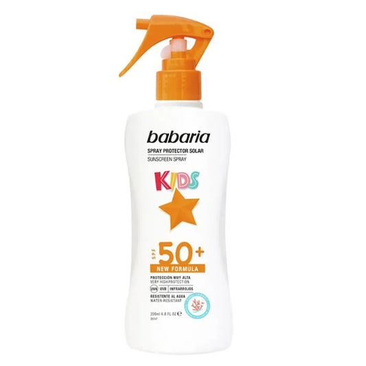 BABARIA BABARIA Sonnenschutz Spray mit Aloe Vera für Kinder SPF 50+ 200 ml Sonnencreme