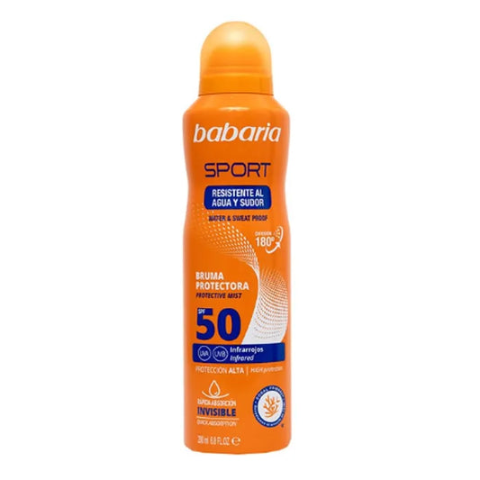 BABARIA Sport Protective Mist Sonnenschutz Spray SPF 50 200 ml
