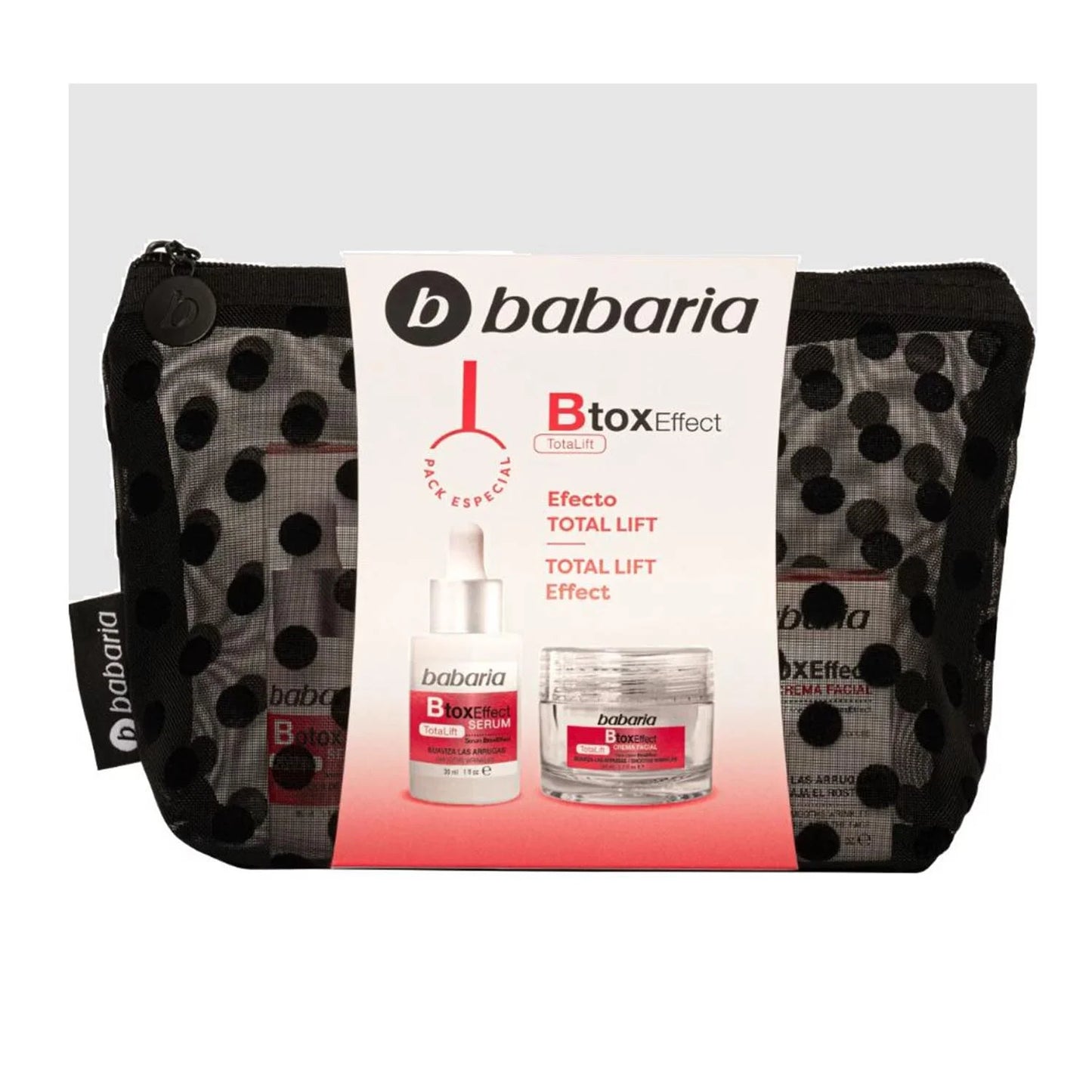 BABARIA BABARIA Btox Effect Total Lift Gesichtscreme 50 ml mit Serum Set 1 Stück